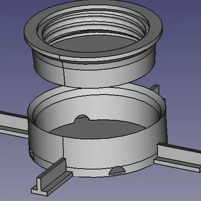 Bộ chuyển đổi Mason Jar để trồng rau mầm microgreens