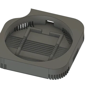 Đế Mac Mini M4 tích hợp ổ cứng Crucial X10 Pro