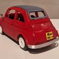 Mô hình xe Fiat 500 Cabrio 3D chi tiết ấn tượng - Thumbnail 2