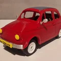 Mô hình xe Fiat 500 Cabrio 3D chi tiết ấn tượng - Thumbnail 3