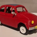 Mô hình xe Fiat 500 Cabrio 3D chi tiết ấn tượng - Thumbnail 8
