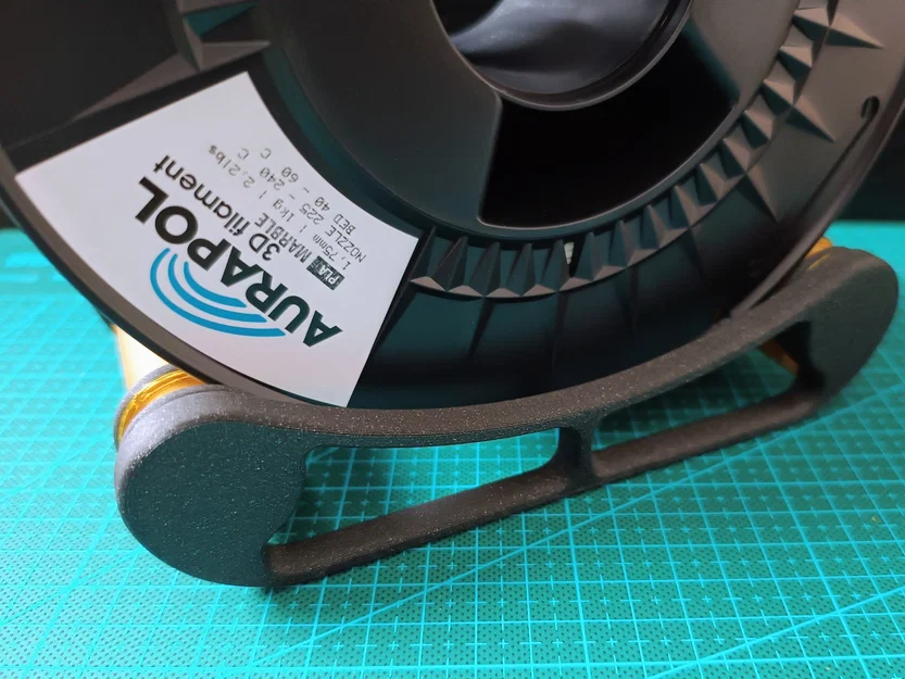 Con lăn đỡ cuộn nhựa in 3D đa năng (Spool Holder) cực mượt - Image 4