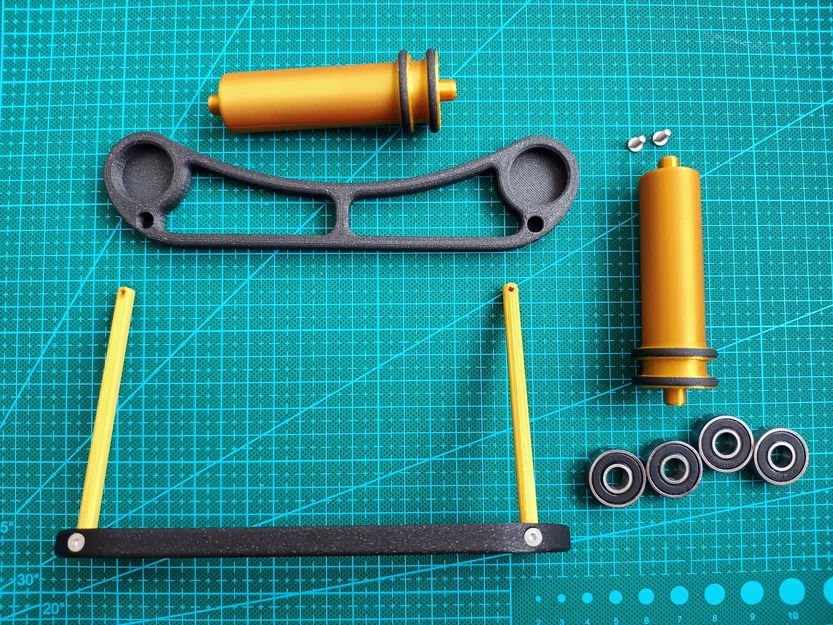 Con lăn đỡ cuộn nhựa in 3D đa năng (Spool Holder) cực mượt - Image 11