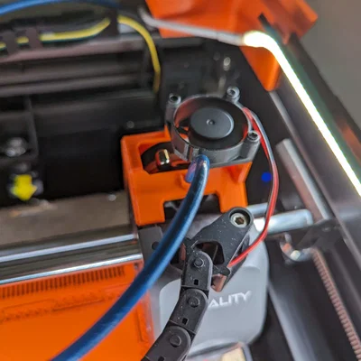 Ngàm gắn quạt tản nhiệt cho Extruder của Creality K1