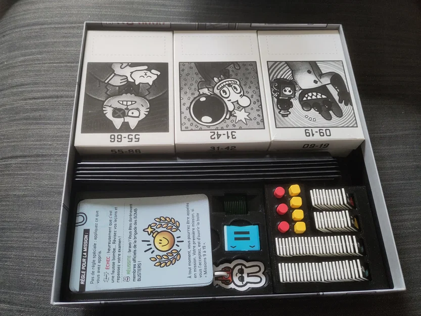 Khay đựng Bomb Busters chia làm hai phần, phù hợp cho máy in Prusa Mini [FreeCAD] - Image 3