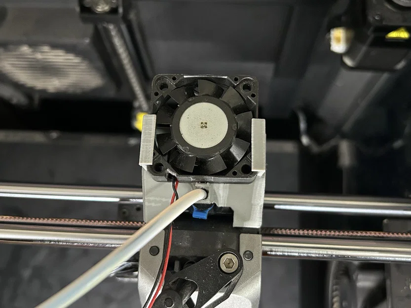 Ngàm gắn quạt 4010 cho motor đùn Creality K1 Max - In 3D tiện lợi - Image 6