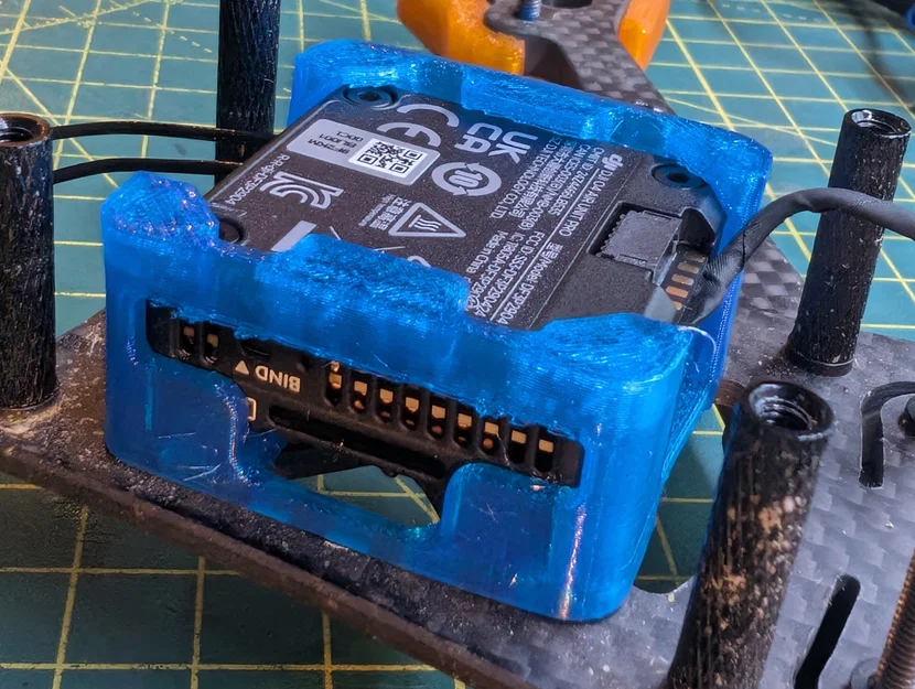 Giá đỡ mềm (Soft Mount) 3D cho DJI Air Unit O4 Pro - In TPU - Image 3