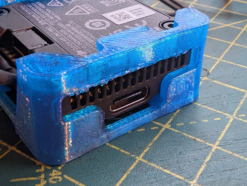 Giá đỡ mềm (Soft Mount) 3D cho DJI Air Unit O4 Pro - In TPU - Image 4