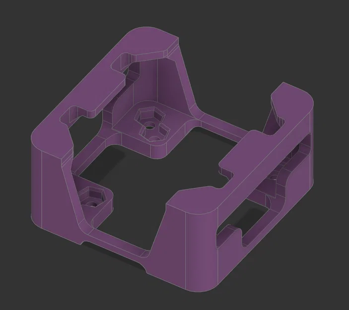 Giá đỡ mềm (Soft Mount) 3D cho DJI Air Unit O4 Pro - In TPU - Image 7