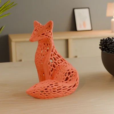 Mô hình Voronoi Fox - Tác phẩm nghệ thuật hiện đại