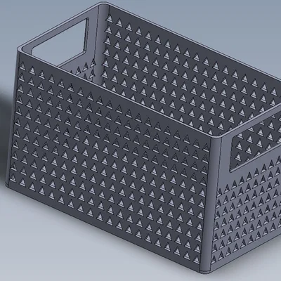Giỏ đựng đồ đa năng in 3D gọn gàng tiện lợi