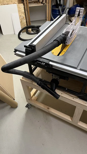 Đầu chuyển đổi hút bụi OSVac cho máy cưa bàn DeWalt DWE 7492 - Image 1