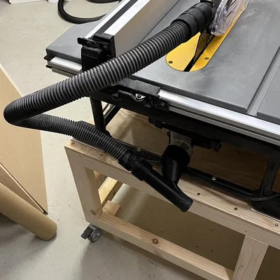 Đầu chuyển đổi hút bụi OSVac cho máy cưa bàn DeWalt DWE 7492