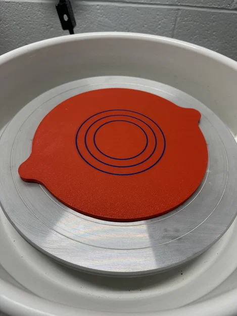 Tự in 3D bàn xoay gốm Pottery Wheel Bat cho thợ làm gốm tại nhà - Image 1