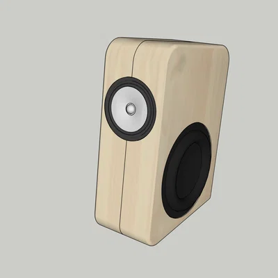 Mô hình loa Boenicke W5 in 3D - Dự án DIY âm thanh đẳng cấp