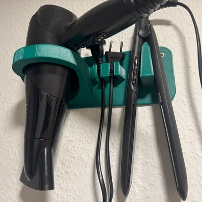 Giá treo tường cho máy sấy và máy duỗi tóc