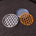 Đế lót ly tổ ong (Honeycomb Cup Coaster) - Thumbnail 1
