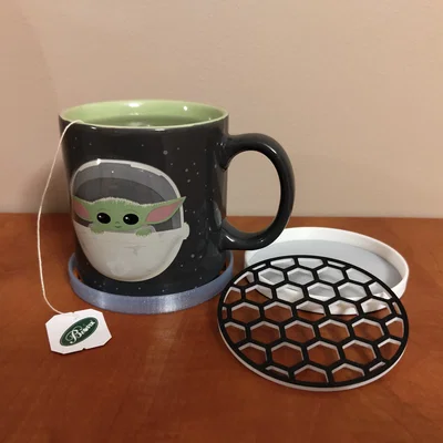 Đế lót ly tổ ong (Honeycomb Cup Coaster)