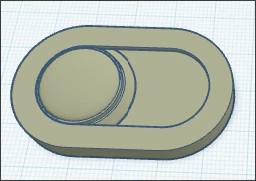 Mô hình Fidget Slider in 3D: Đồ chơi giảm stress nhỏ gọn - Image 1