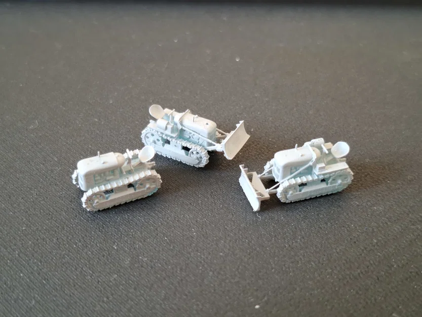 Mô hình máy kéo xích Oliver Cletrac tỷ lệ 1:148 của Haggy_23 - Image 3