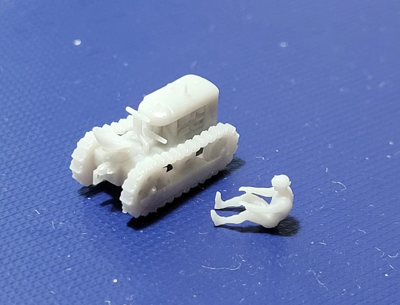 Mô hình máy kéo xích Oliver Cletrac tỷ lệ 1:148 của Haggy_23 - Image 4