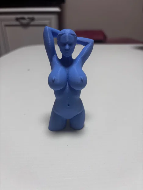 Mẫu tượng 3D nghệ thuật nữ giới đầy quyến rũ cho máy in 3D - Image 1