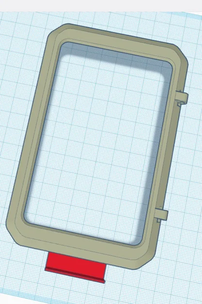 (Remix) Ender 3 v3 KE - Nắp che màn hình tích hợp khay giữ bút cảm ứng - Image 4