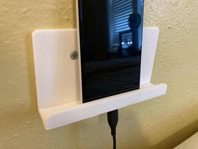 Giá treo điện thoại gắn tường tích hợp sạc tiện lợi - Image 2