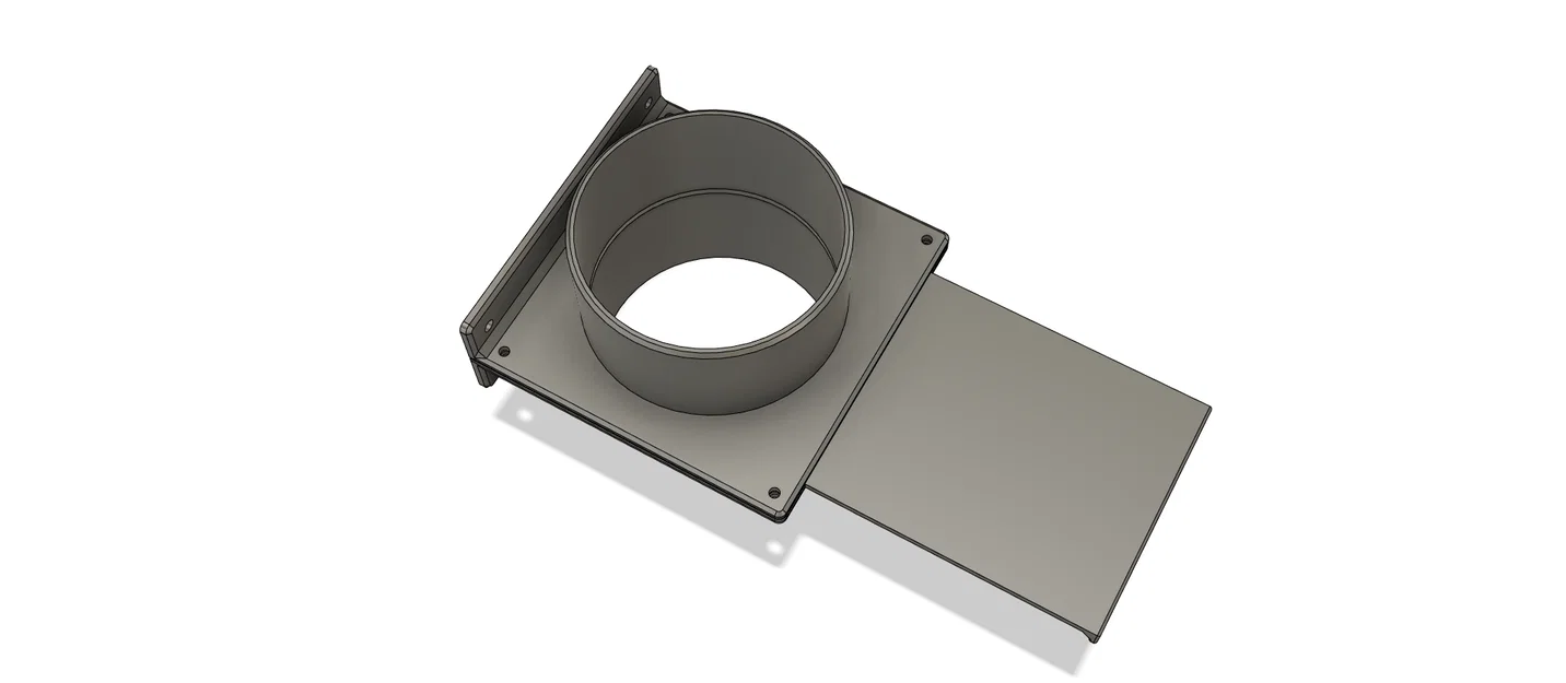 Van chặn bụi (Blast Gate) 100mm tối ưu cho hệ thống hút bụi xưởng - Image 2