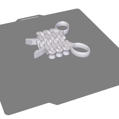Fidget Grabber: Đồ chơi giải trí cầm tay độc đáo in 3D