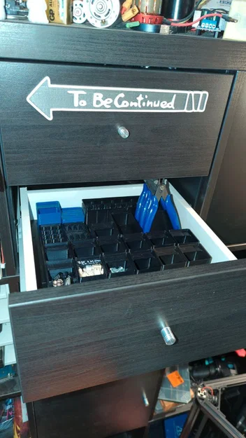 Ngăn kéo Kallax: Tấm đế Gridfinity có nam châm - Image 3