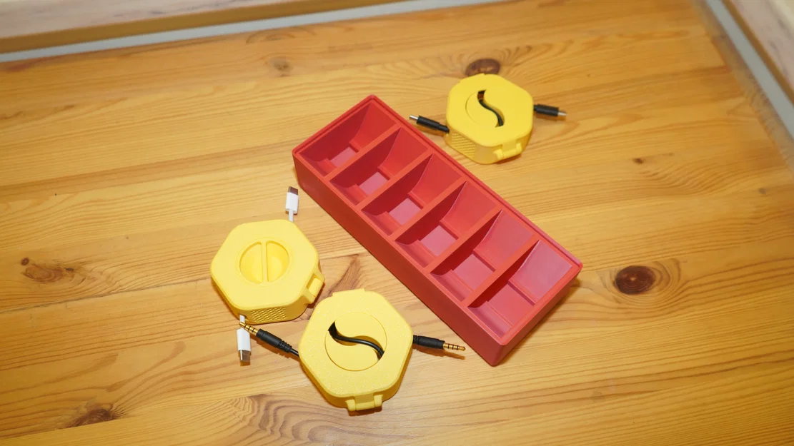 Khay Đựng Cuộn Dây Cáp Thông Minh Chuẩn Gridfinity - Image 4