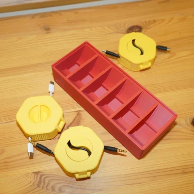 Khay Đựng Cuộn Dây Cáp Thông Minh Chuẩn Gridfinity