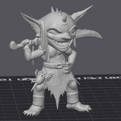 Mô hình Goblin (Yêu tinh) chi tiết cho game Dungeons & Dragons