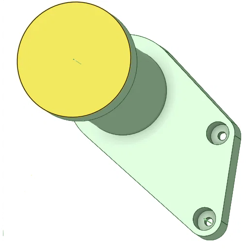 Giá đỡ cuộn nhựa cho máy in Entina Tina2s - Image 1