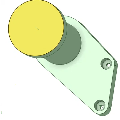 Giá đỡ cuộn nhựa cho máy in Entina Tina2s