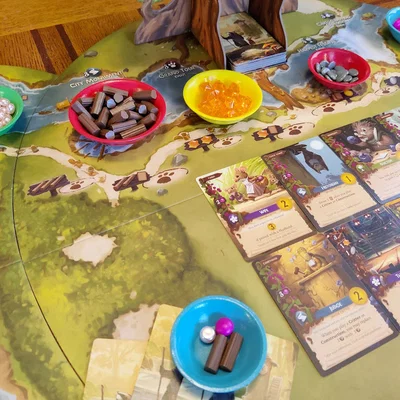 Bộ 12 bát nhỏ lồng vào nhau - Tiện lợi cho việc sắp xếp đồ đạc và board game!