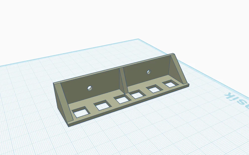 Thanh ray gắn tủ rack 2U in 3D cho thiết bị mạng gọn gàng - Image 1