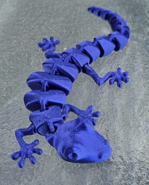 Thằn lằn khớp nối với mắt cá chân xoay, cải thiện độ hở và dễ in - Image 1