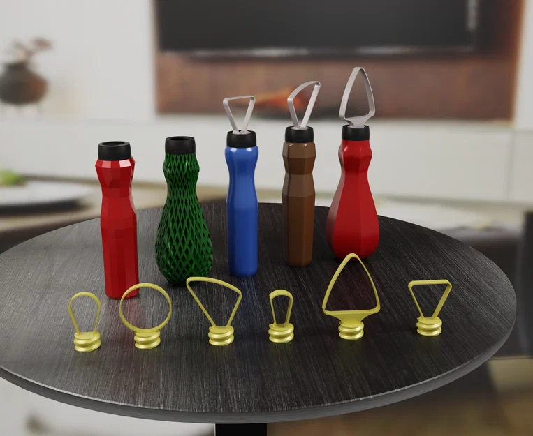 Bộ Dụng Cụ Ribbon Loop In 3D Dành Cho Làm Gốm - Image 1