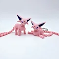 Móc khóa Pokepet Espeon linh hoạt - Thumbnail 1