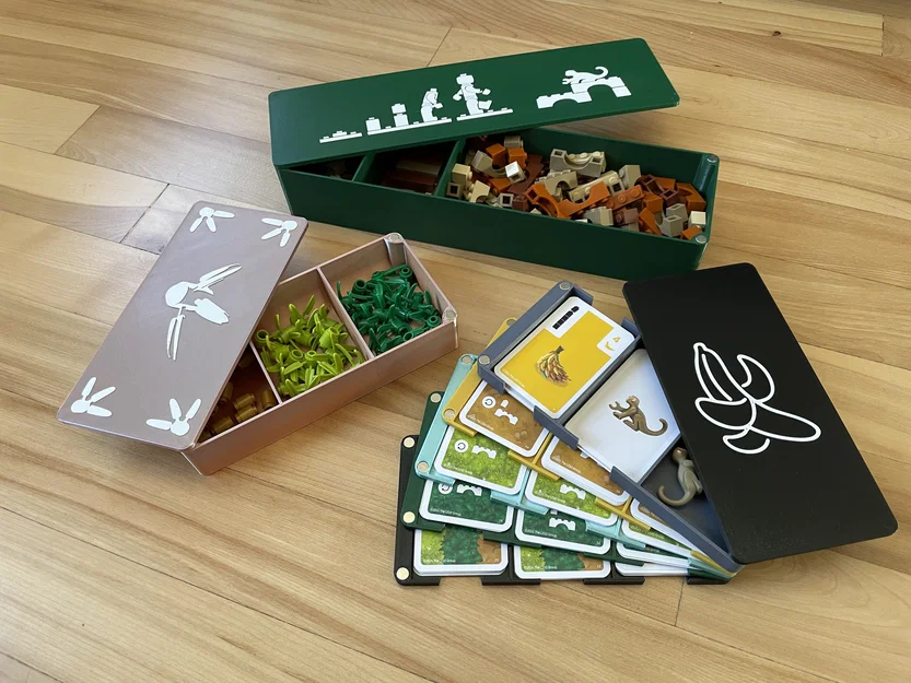 Bộ Hộp Đựng Nam Châm cho Boardgame LEGO Monkey Palace - Image 1