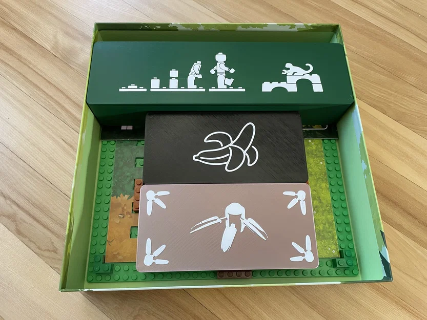 Bộ Hộp Đựng Nam Châm cho Boardgame LEGO Monkey Palace - Image 2