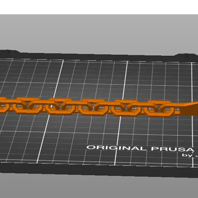Mẫu dây xích trang trí 12 mắt cho dép Crocs in 3D độc đáo