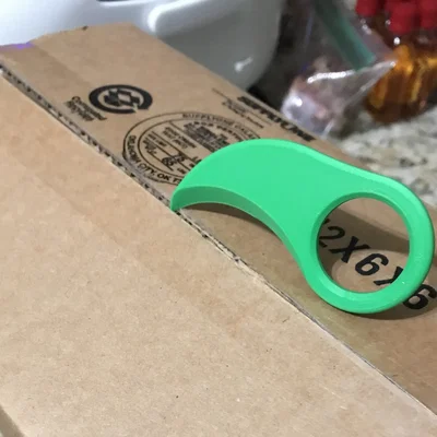 Dụng cụ mở hộp carton (Box Opener) tiện lợi dễ in 3D