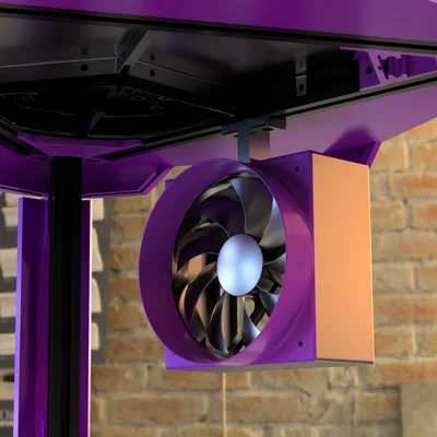 Bộ lọc không khí chủ động tích hợp cho máy in 3D