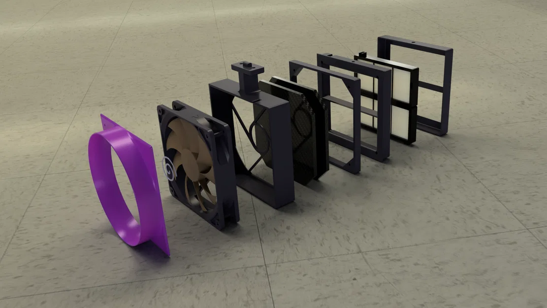 Bộ lọc không khí chủ động tích hợp cho máy in 3D - Image 2