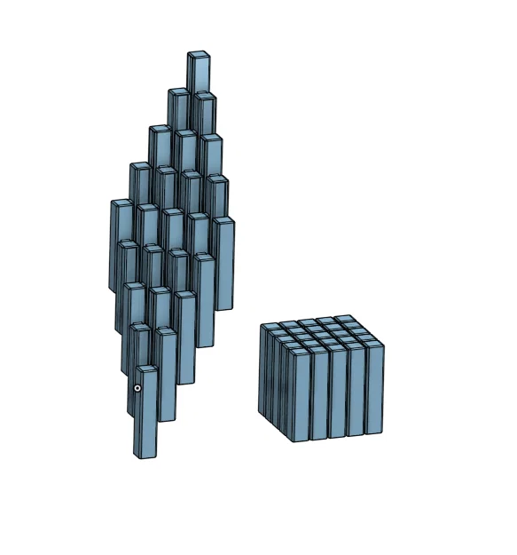 Mô hình Fidget Cube giải tỏa căng thẳng dễ in 3D - Image 1