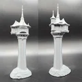 Mô hình 3D tháp Rapunzel Mini cho tabletop gaming và trang trí - Thumbnail 1