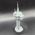 Mô hình 3D tháp Rapunzel Mini cho tabletop gaming và trang trí - Thumbnail 2